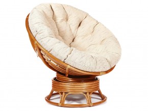 Кресло-качалка Papasan w 23/01 B с подушкой Cognac, ткань Старт в Лянторе - lyantor.магазин96.com | фото