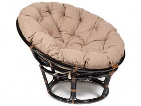 Кресло Papasan 23/01 W с подушкой Antique brown, экошерсть Коричневый в Лянторе - lyantor.магазин96.com | фото