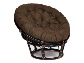 Кресло Papasan 23/01 W с подушкой Antique brown, ткань Коричневый в Лянторе - lyantor.магазин96.com | фото