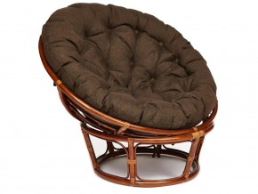 Кресло Papasan 23/01 W с подушкой Pecan, ткань Коричневый в Лянторе - lyantor.магазин96.com | фото